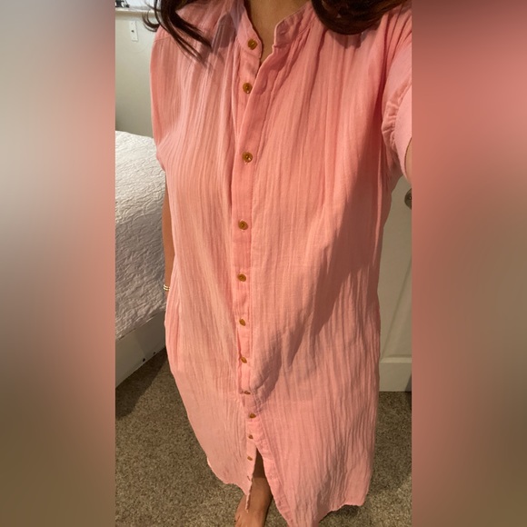 Acacia resort dress in pink - Picture 4 of 4